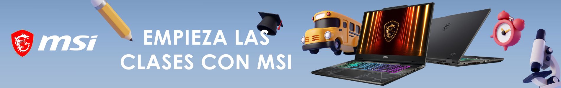 Empieza las clases con MSI